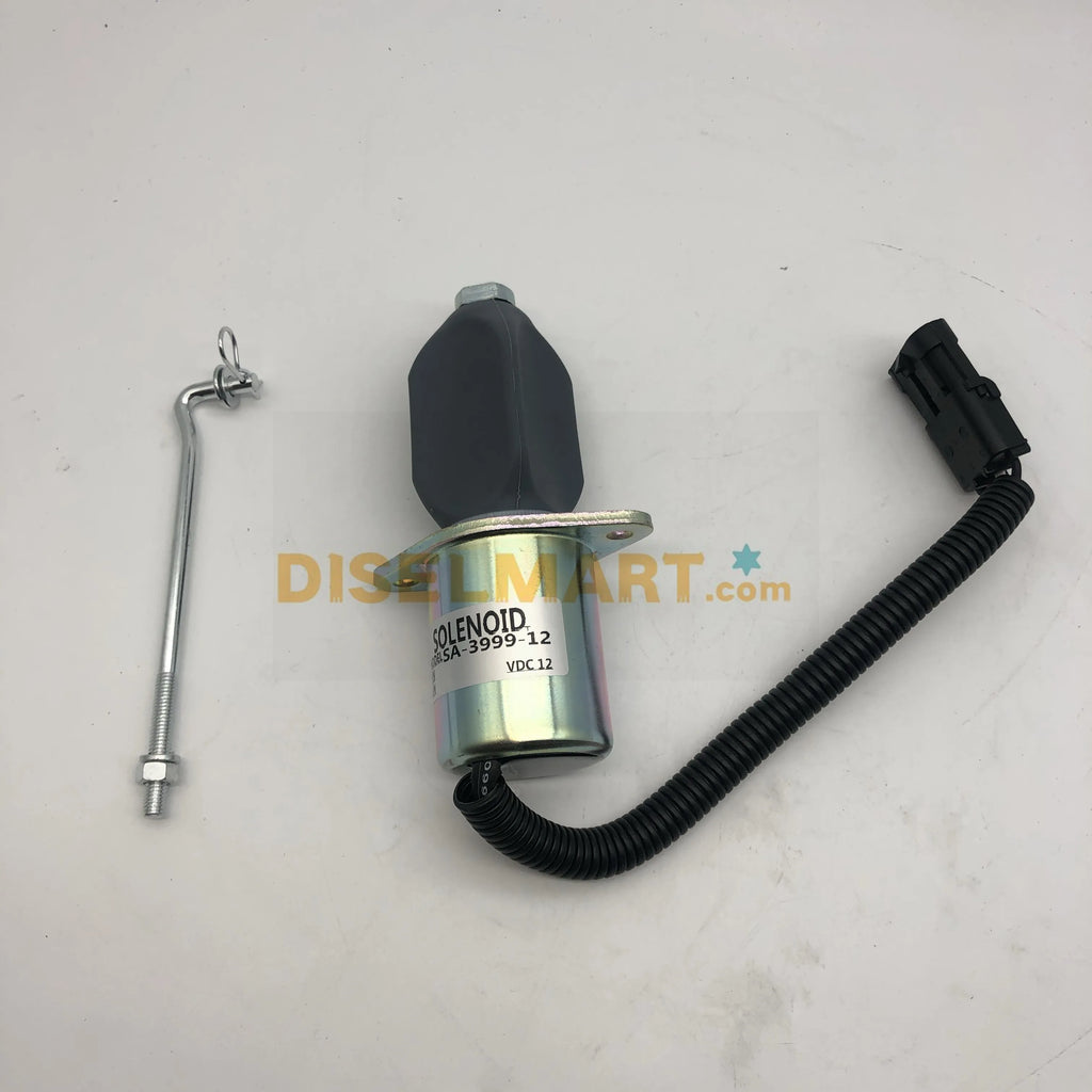 12V SA-3999-12 1752ES RSV Diesel Stop Solenoid with 3 wire 3 Terminal for Woodward for Cummins