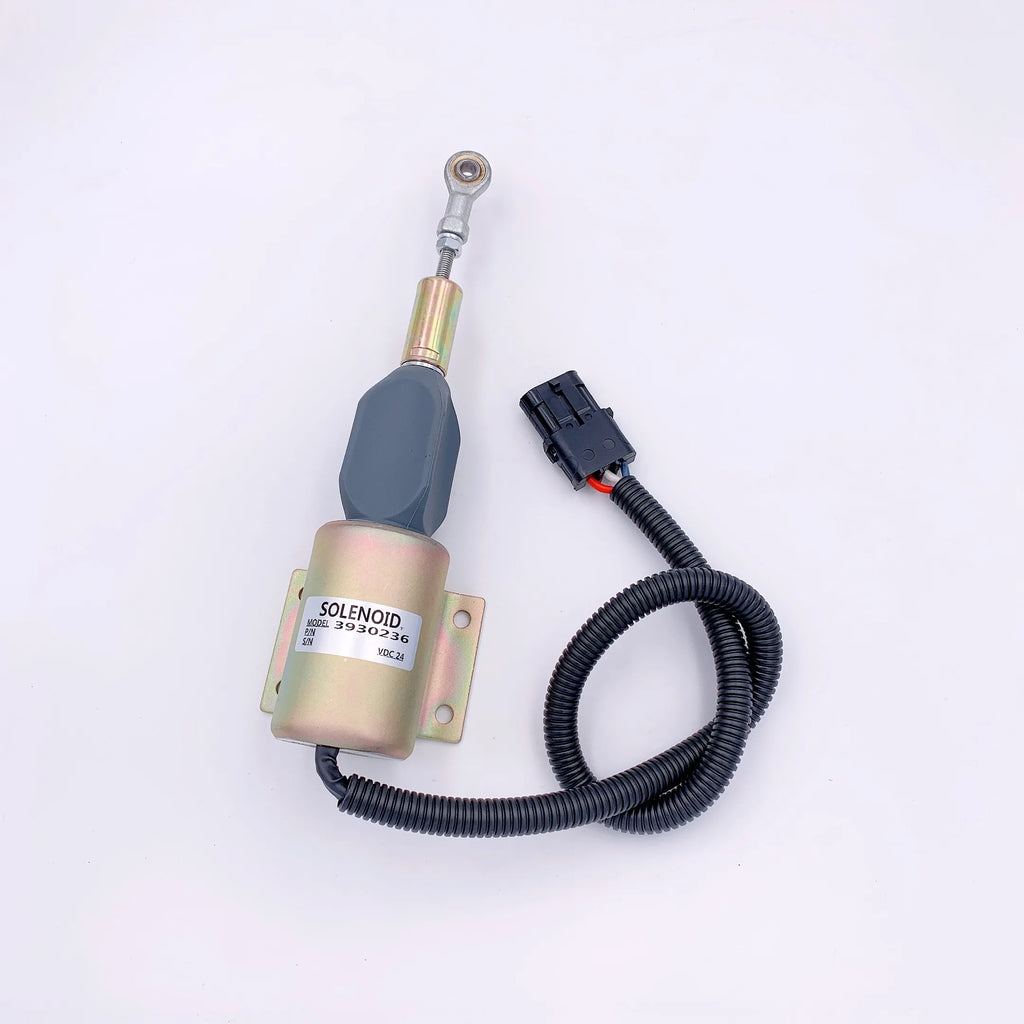 Diselmart 24V 3930236 SA-4348-24 Fuel Shutoff Solenoid Valve fits for Cummins 4BT 6BT 6CT