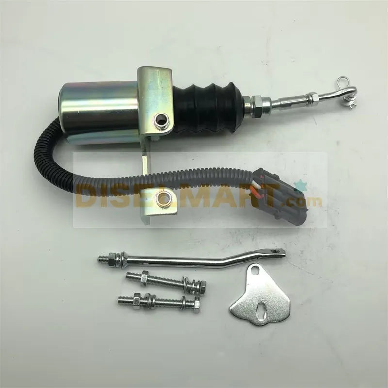 12V Shutdown Solenoid 75366GT for Deutz Engine F4L913 Genie Boom Lift S-80 S-85 S-100 S-105 S-120 S-125 Z-80-60