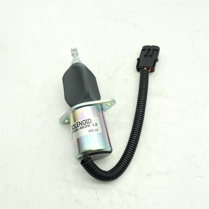 12V SA-4026-12 Fuel Shutoff Solenoid fits for Cummins 5.9L 8.3L with Bosch RQV-K Governor