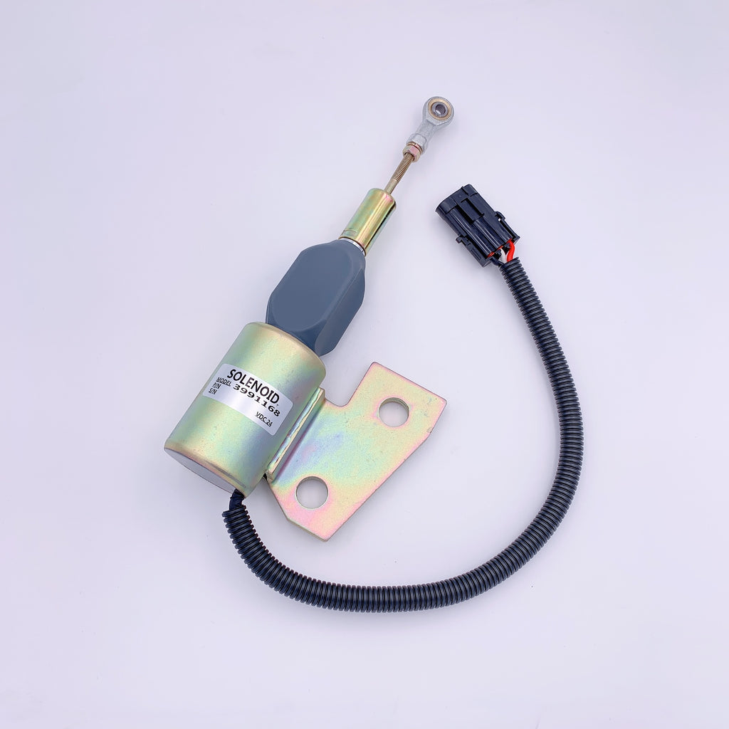 12V 3991167 SA-4941-12 Fuel Stop Solenoid fits for Cummins 4BT Case 550h Dozer Diesel Engine
