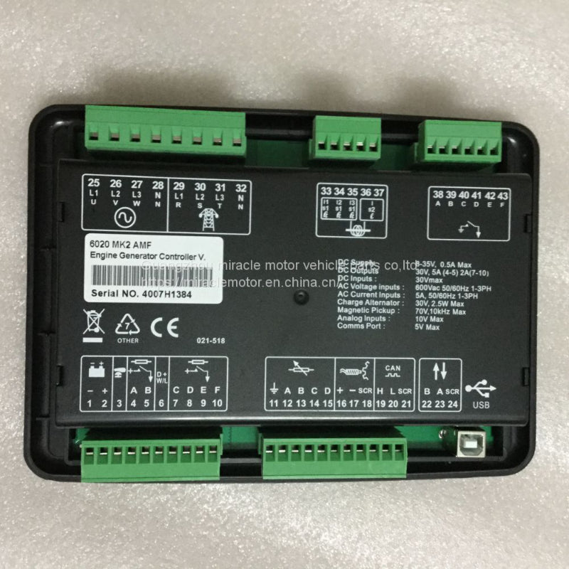 DSE6020MKII Replacement Deepsea Generator Controller For Deep Sea Electronics