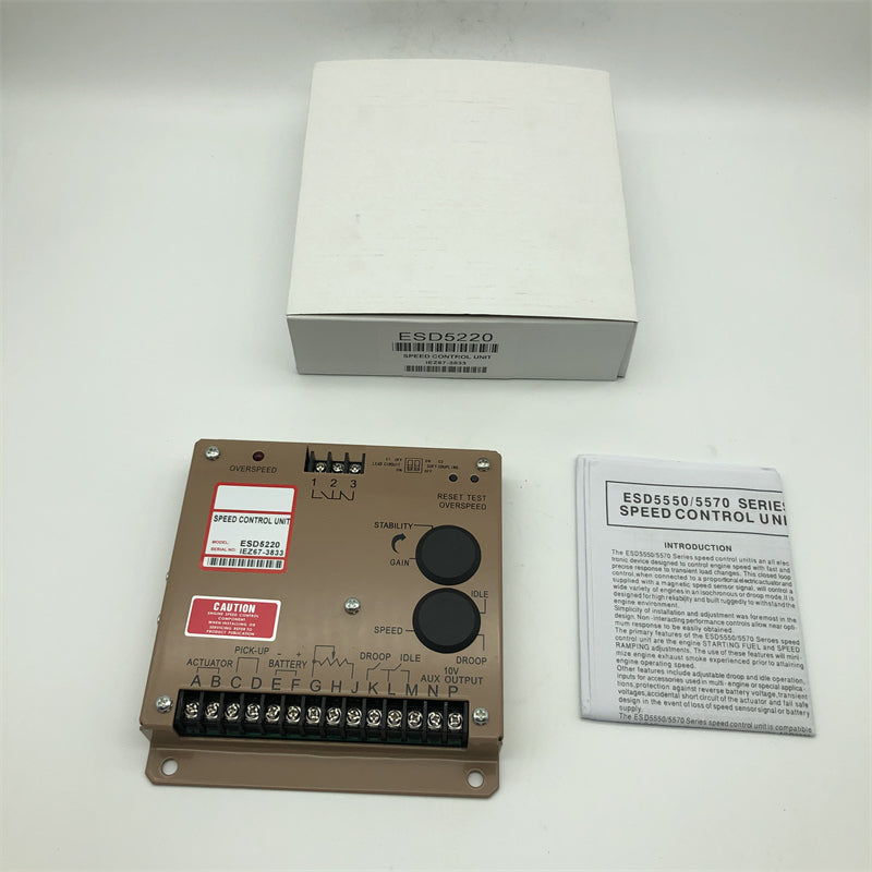 Diselmart ESD5220 Generator Speed Controller Electrical Panels Governor Genset Parts Fits For GAC