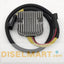 Diselmart 4011636 Rectifier Replacement fits for Polaris Sportsman XP 850 550 2009 4011636