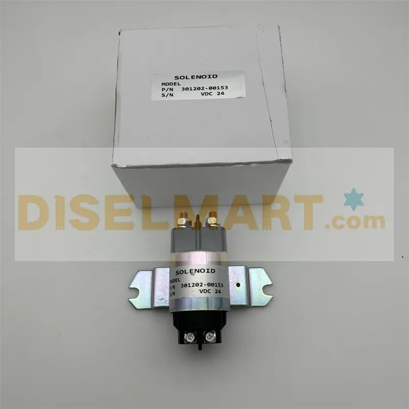 Diselmart Starter Relay 301202-00153 30120200153 for Doosan Excavator DL200 DL250 DL300 DL350-3 DL420 DL450 DL500