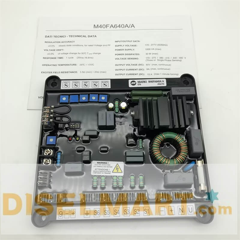 M40FA640A New AVR Automatic Voltage Regulator Fits For Marelli