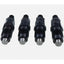 Diselmart 4PCS Fuel Injector 8971160990 For Isuzu Engine 4LB1 4LC1 4LE1 4LE2 3LA1 3LB1