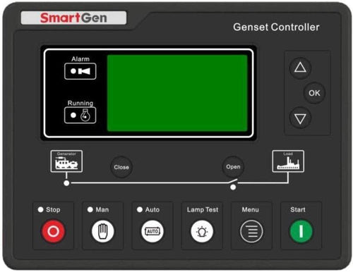 HSC960 Generator Controller Gas Genset Control with LED Small Size for SmartGen