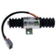24V 6785-5621 Fuel Stop Solenoid Valve fits for D-type Plug M6 Thread