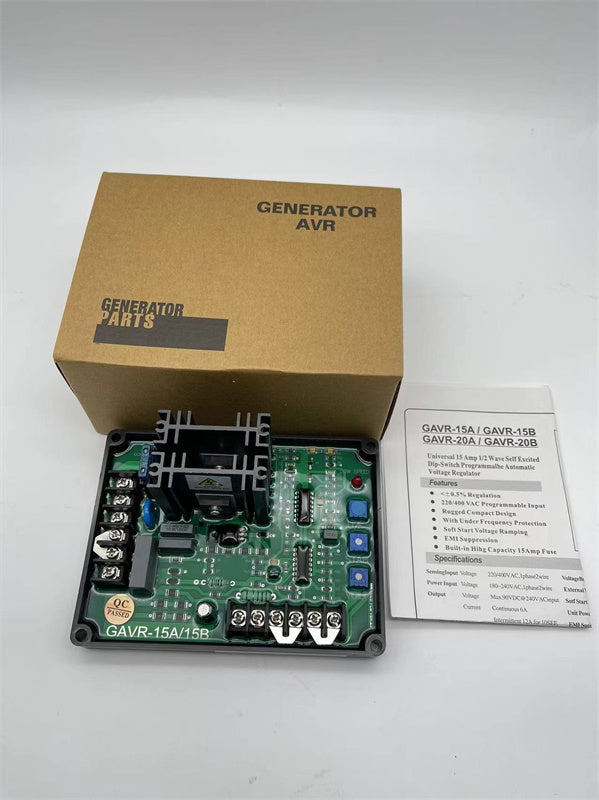 LIXiSE Brushless AVR Regolatore Di Tensione Automatico Del Generatore GAVR-15A A - Foto 3
