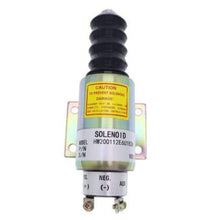 12V/24V 2001-12E6U1B1S1 SA-3069-12 Fuel Stop Solenoid Valve fits for Woodward 2000 Series Compatible With Cummins Engine